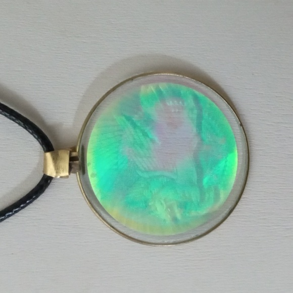 Vintage Halogram Pegasus Necklace - Picture 5 of 5